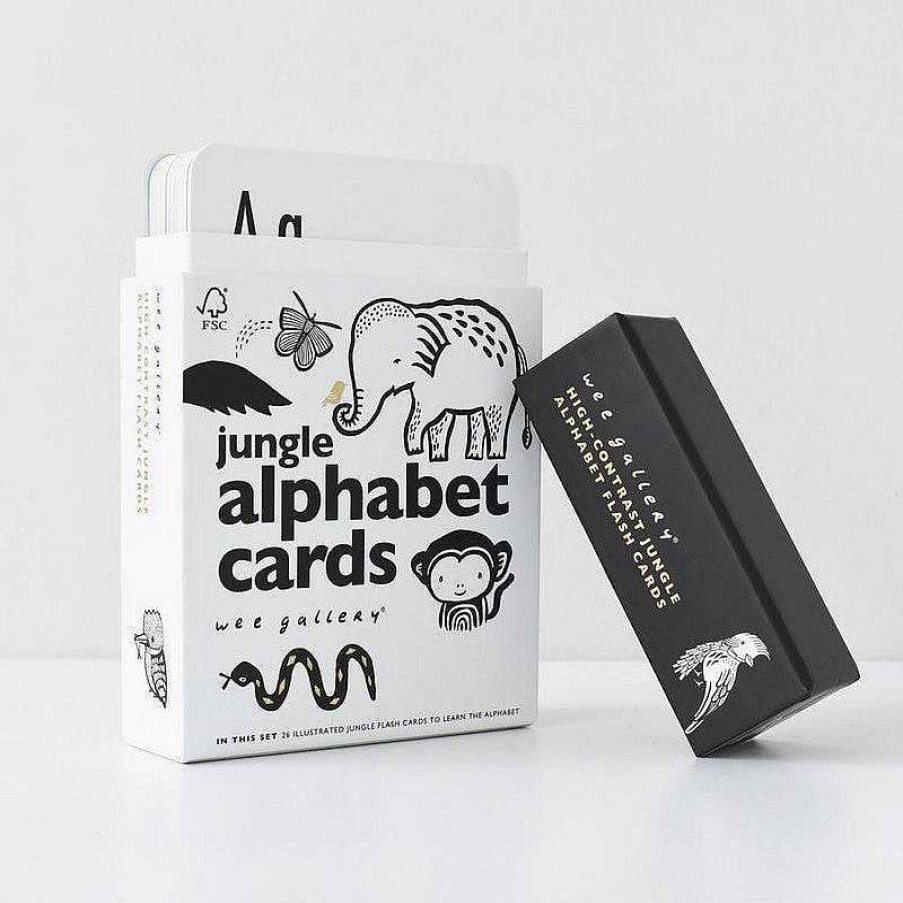 Kids wee gallery Jouets D' Veil | Cartes De L'Alphabet - Jungle