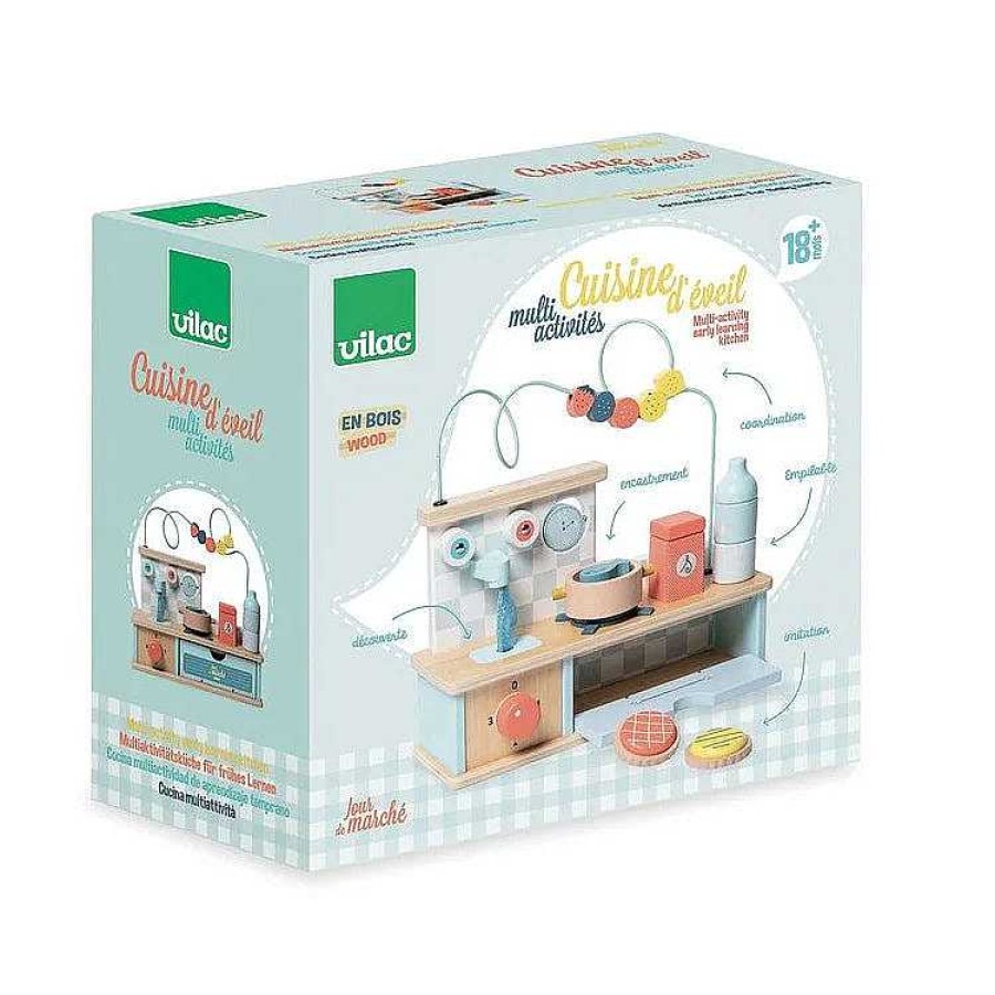 Kids Vilac Jouets D' Veil | Cuisine D'Eveil Multi-Activit S - Vilac