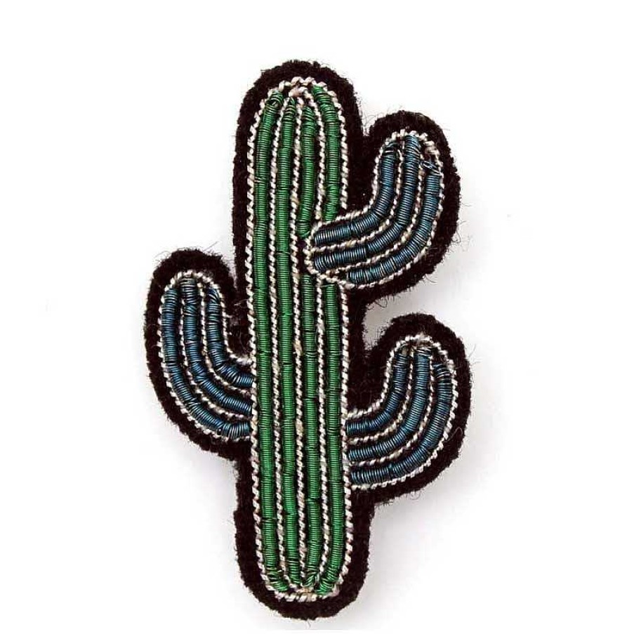 Femmes Macon et Lesquoy Broches & Pin'S | Broche Brod E Cactus - Macon Et Lesquoy