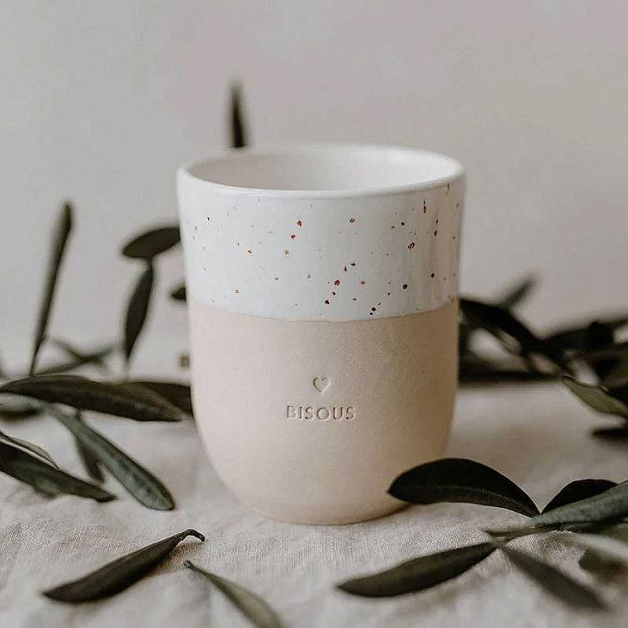 Maison & D Coration French Blossom Creations Mugs, Tasses & Bols | Tasse - Bisous