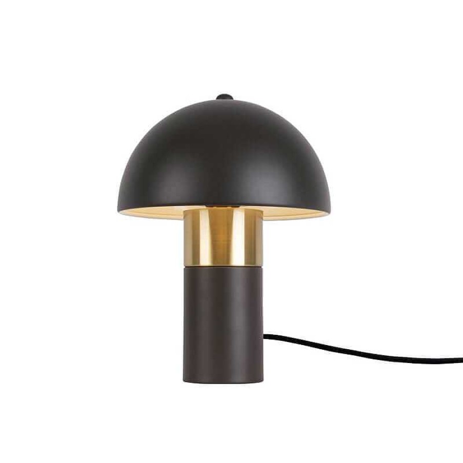 Maison & D Coration Present Time Lampes Poser | Lampe De Table Seta Noir - Present Time