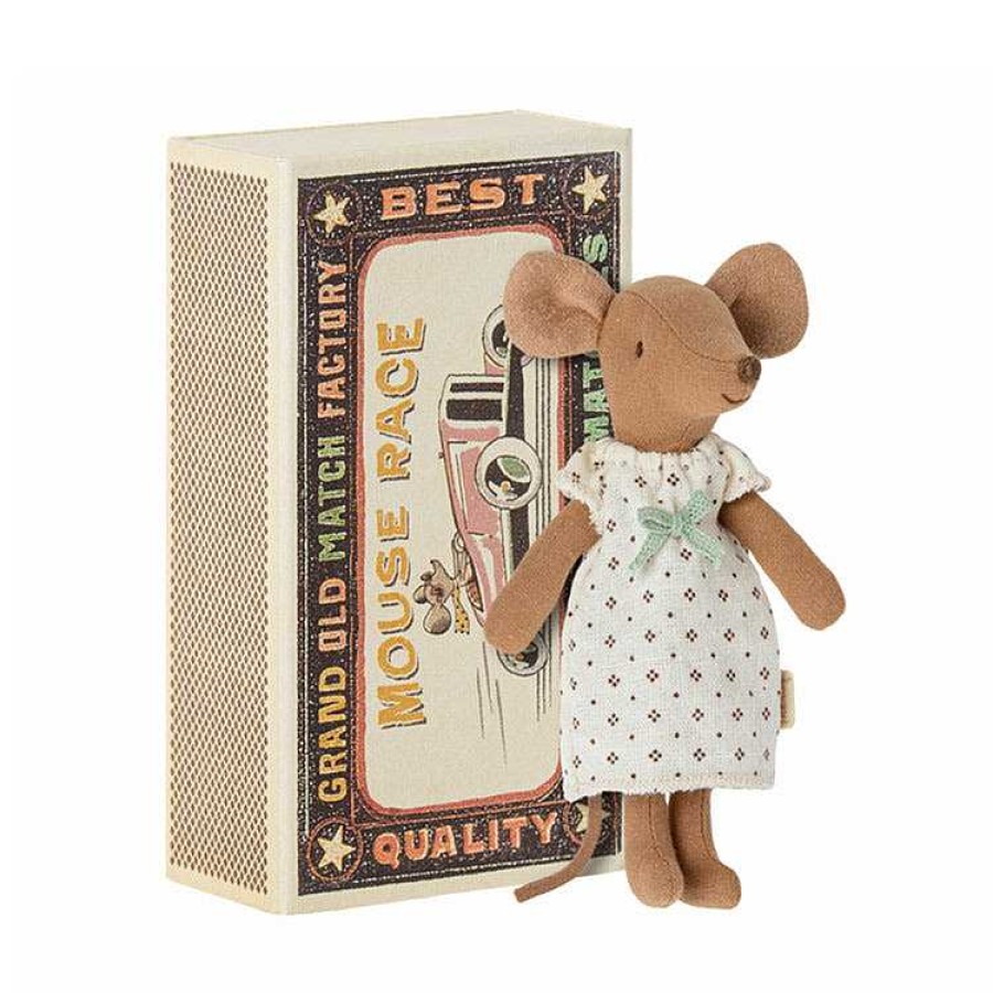 Kids Maileg Figurines | Grande Soeur Souris Matchbox - Maileg