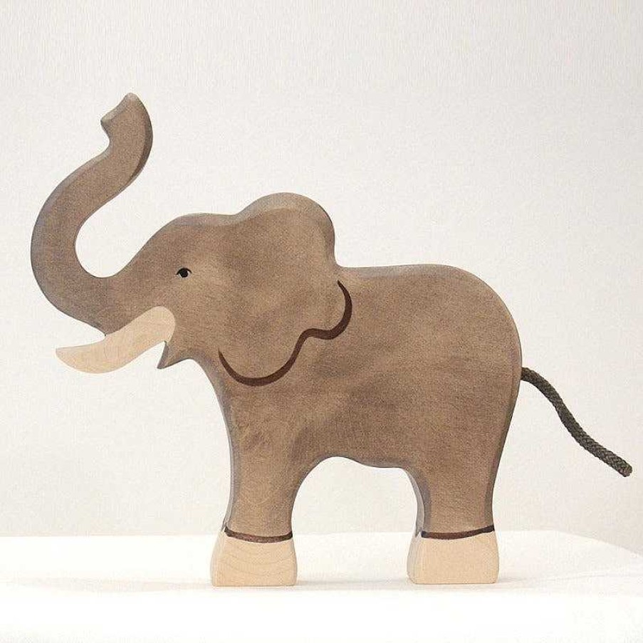 Kids Holztiger Figurines | Figurine En Bois - Grand El Phant