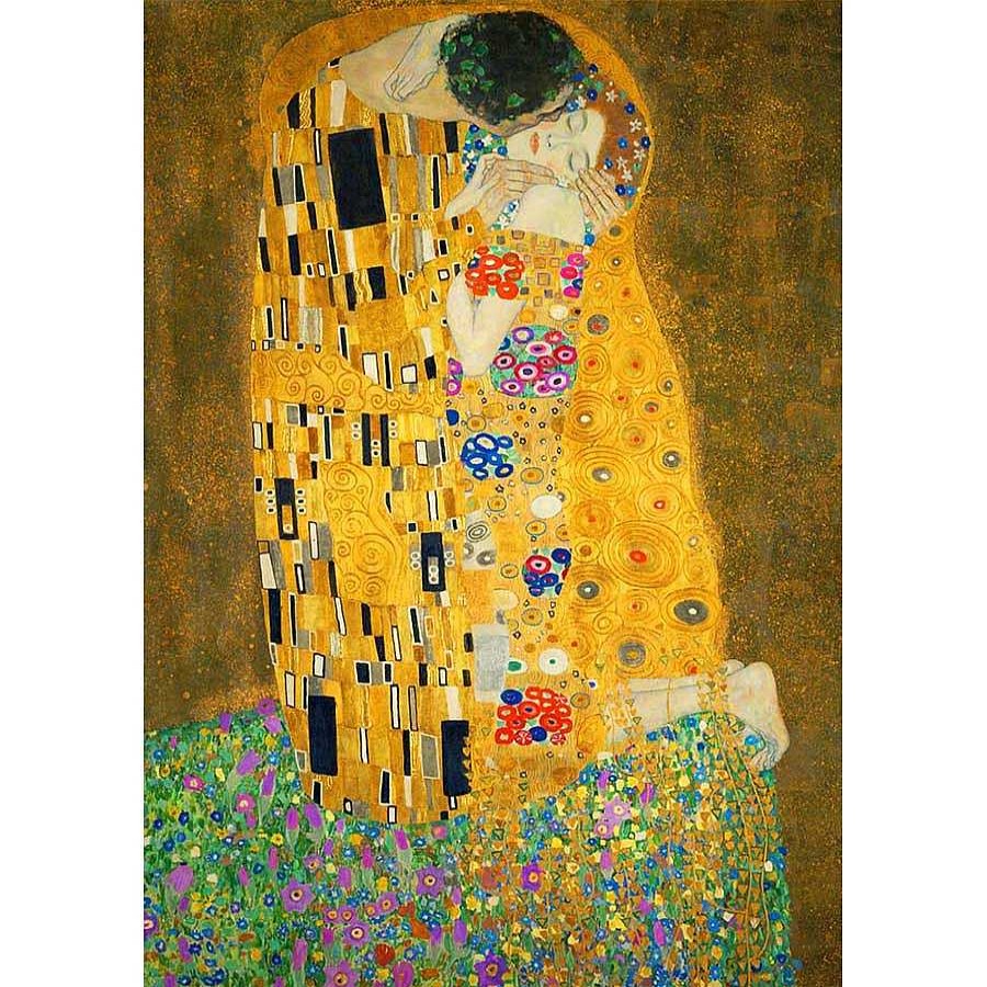 Kids Pieces & Peace Puzzles & Jeux De Soci T | Puzzle - Gustave Klimt - The Kiss