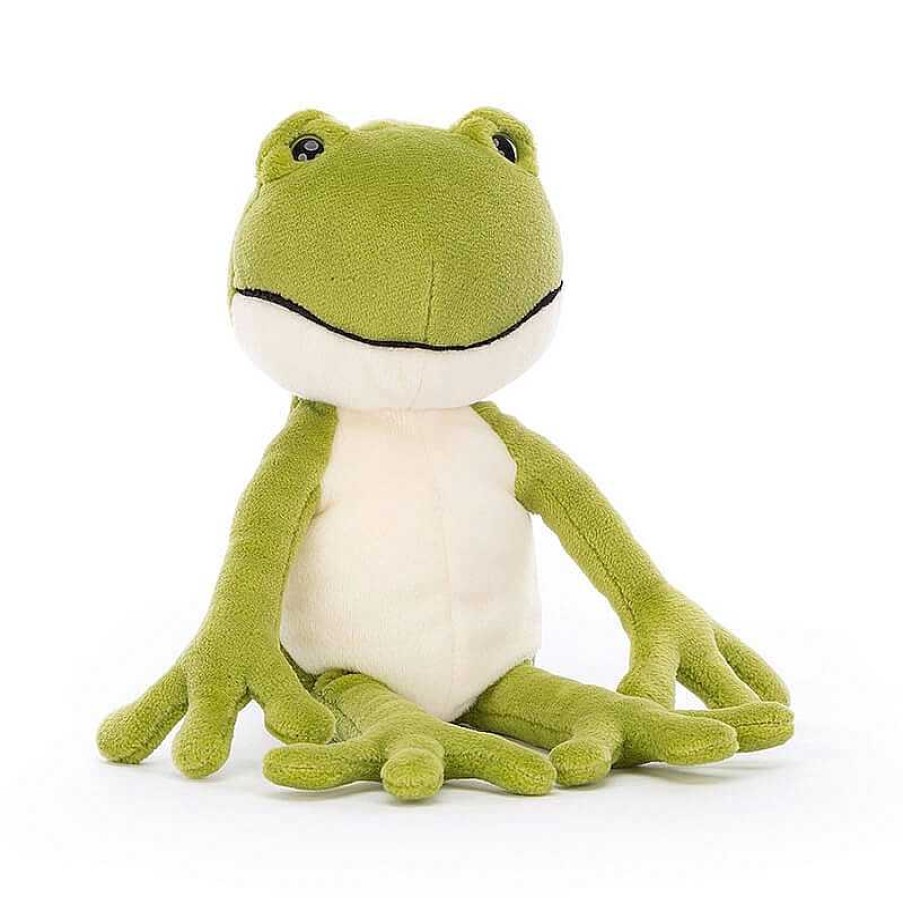 Kids Jellycat Doudous & Peluches | Jellycat - Doudou Finnegan Grenouille