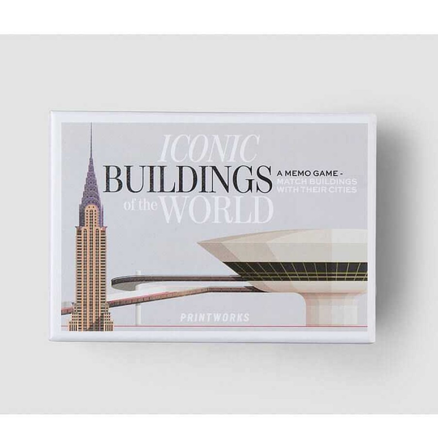 Kids Printworks Puzzles & Jeux De Soci T | Jeu De M Moire Iconic Buildings - Printworks