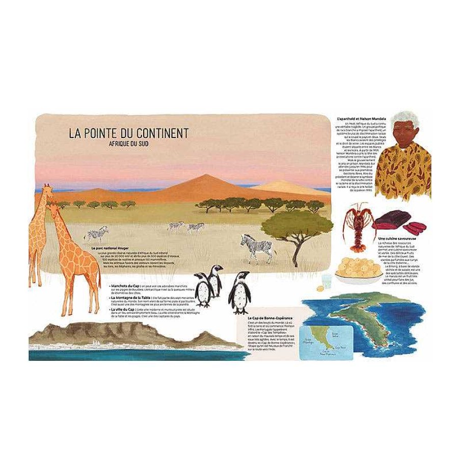 Lifestyle Nathan Livres Pour Enfants | Livre - Afrique, Le Continent Des Couleurs