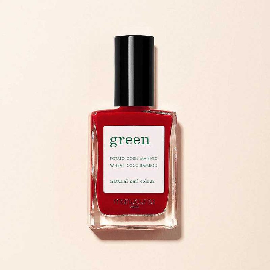 Femmes Manucurist Vernis Ongles | Manucurist - Vernis Green Red Cherry