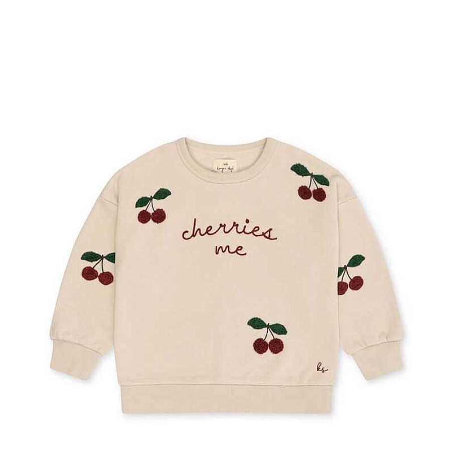 Kids Konges Slojd Hauts | Sweat Lou French Oak Cherry - Konges Slojd