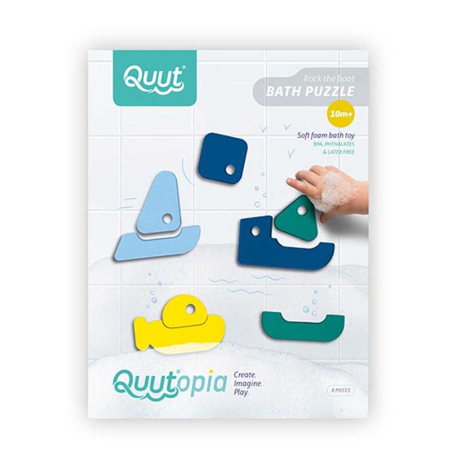 Kids Quut Jouets De Bain | Puzzle De Bain - Bateaux