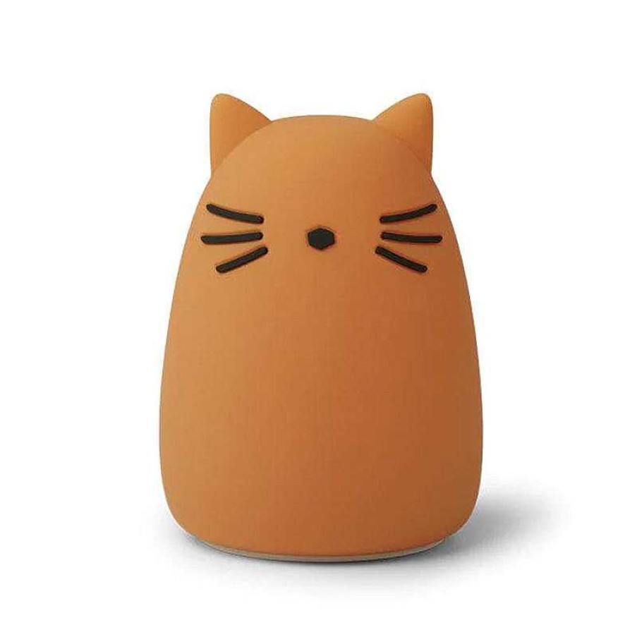 Kids Liewood Veilleuses, Lampes | Veilleuse Winston - Chat Moutarde