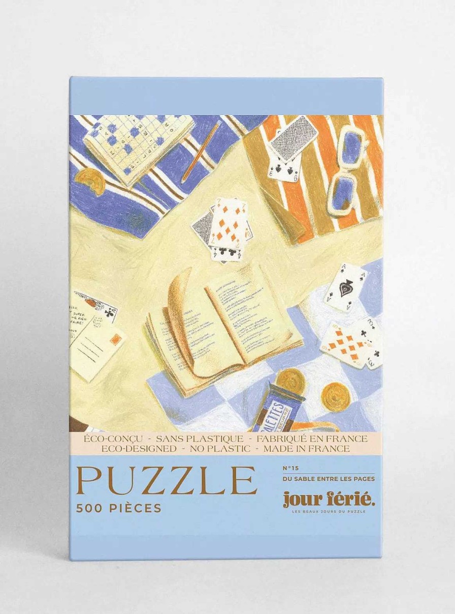 Lifestyle Jour Férié Puzzles | Puzzle Du Sable Entre Les Pages - Jour F Ri