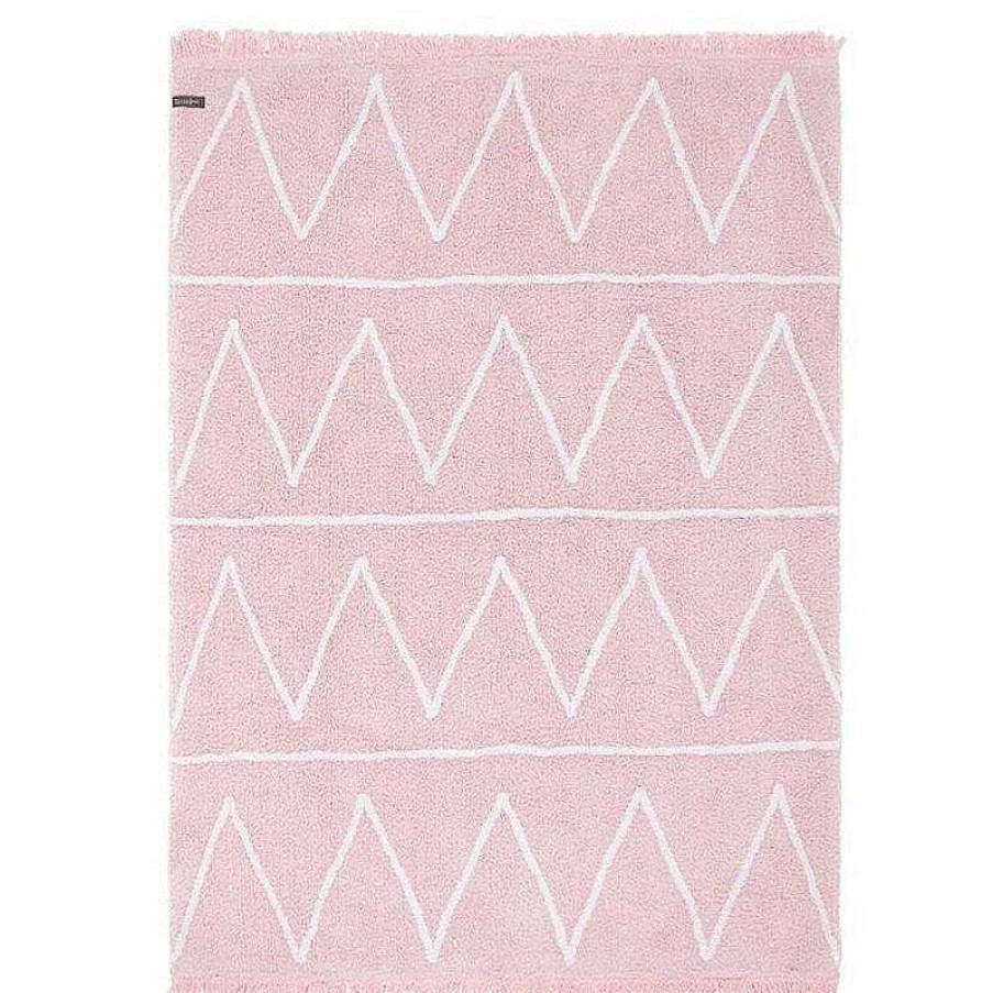 Maison & D Coration Lorena Canals Tapis | Tapis Hippy - Rose Clair