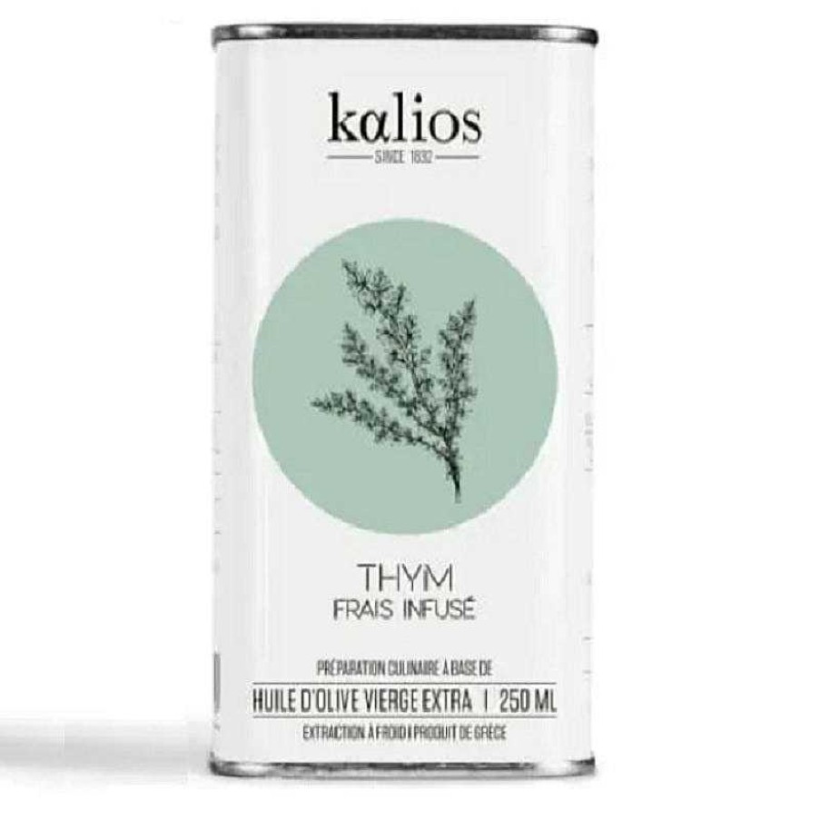 Epicerie Fine Kalios | Huile D'Olive Infus E Au Thym