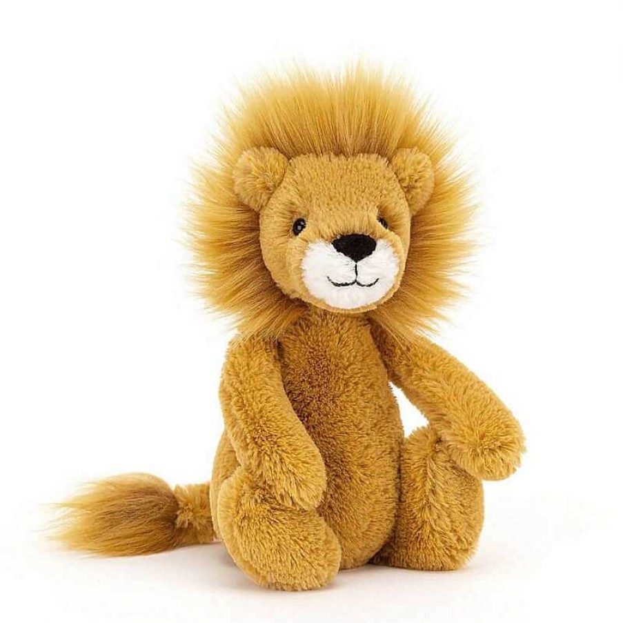 Kids Jellycat Doudous & Peluches | Jellycat - Doudou Bashful Medium Lion