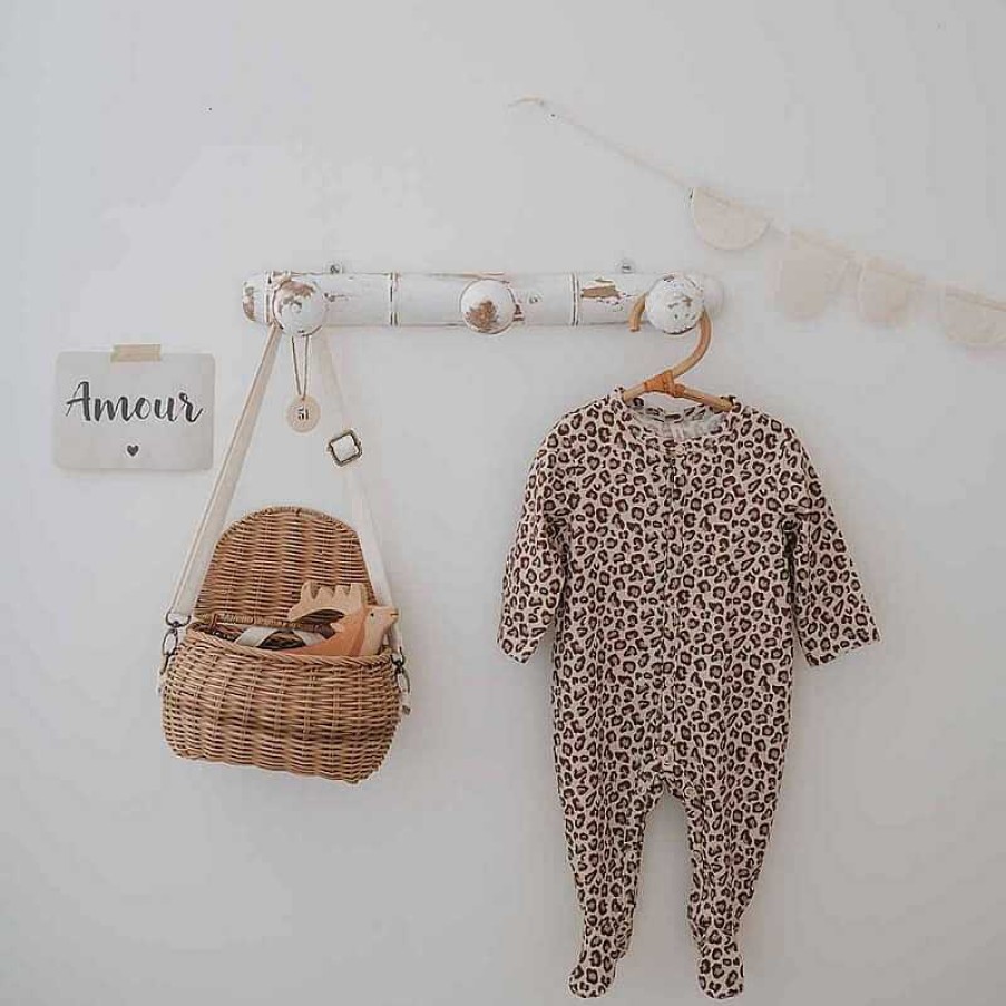 Kids Rose in April Combinaisons & Pyjamas | Pyjama B B Amalia Leopard - Rose In April