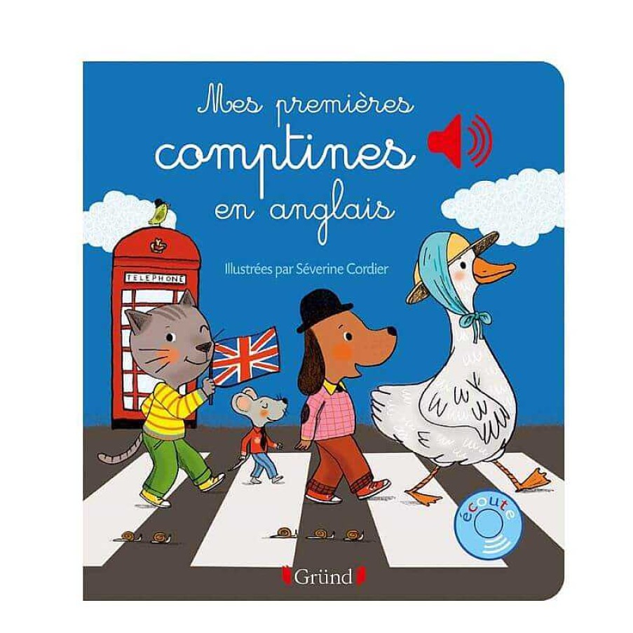 Lifestyle Grund Livres Pour Enfants | Livre Sonore - Mes Premi Res Comptines En Anglais