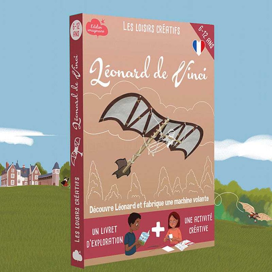 Kids L'Atelier Imaginaire Jeux Cr Atifs, De Loisir | Kit Cr Atif L Onard De Vinci - L'Atelier Imaginaire