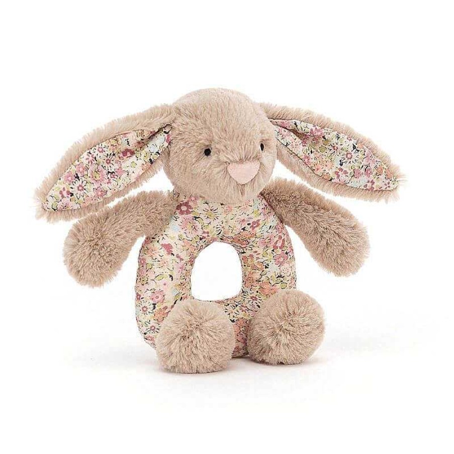 Kids Jellycat Doudous & Peluches | Hochet Blossom - Bea Beige - Jellycat