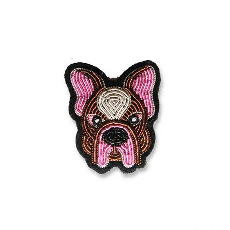 Femmes Macon et Lesquoy Broches & Pin'S | Broche Brod E Bouledogue - Macon&Lesquoy