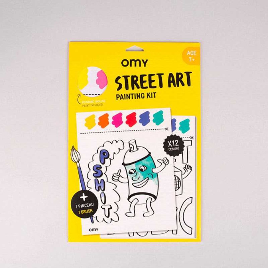 Kids OMY Design&Play Jeux Cr Atifs, De Loisir | Kit De Peinture - Street Art