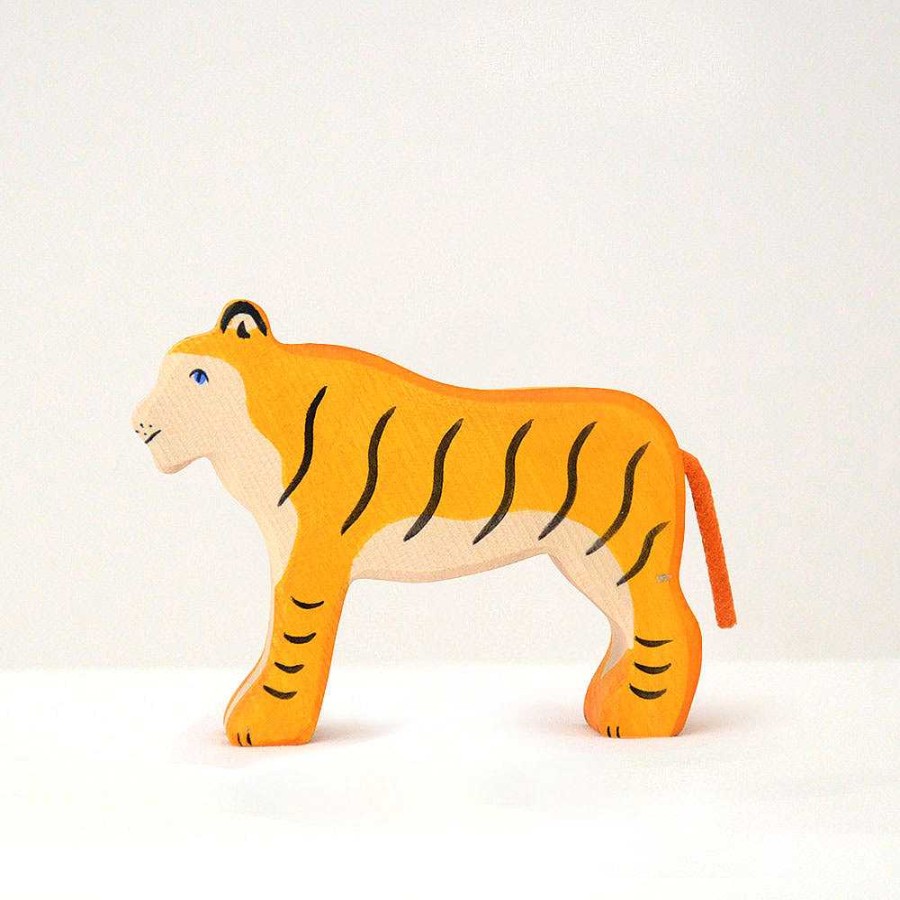 Kids Holztiger Figurines | Figurine En Bois - Tigre