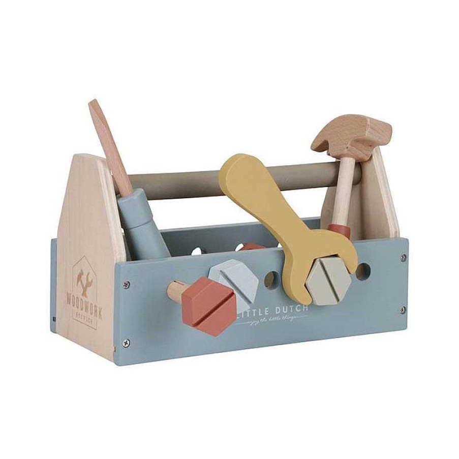 Kids Little Dutch Jouets D'Imitation | Boite Outils En Bois - Little Dutch