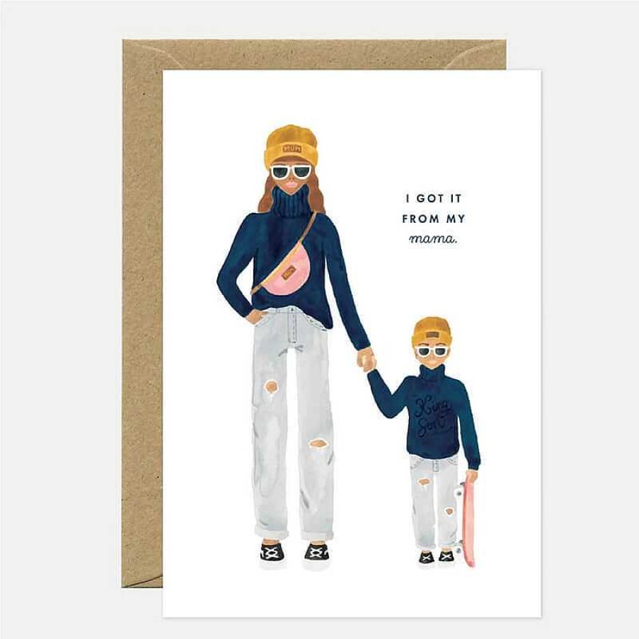 Lifestyle ALL THE WAYS TO SAY Papa & Maman | Carte Mama Son - All The Ways To Say