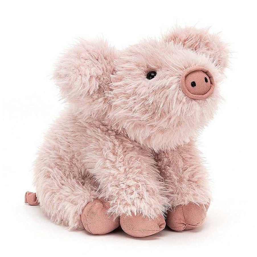 Kids Jellycat Doudous & Peluches | Jellycat - Doudou Curvie Cochon