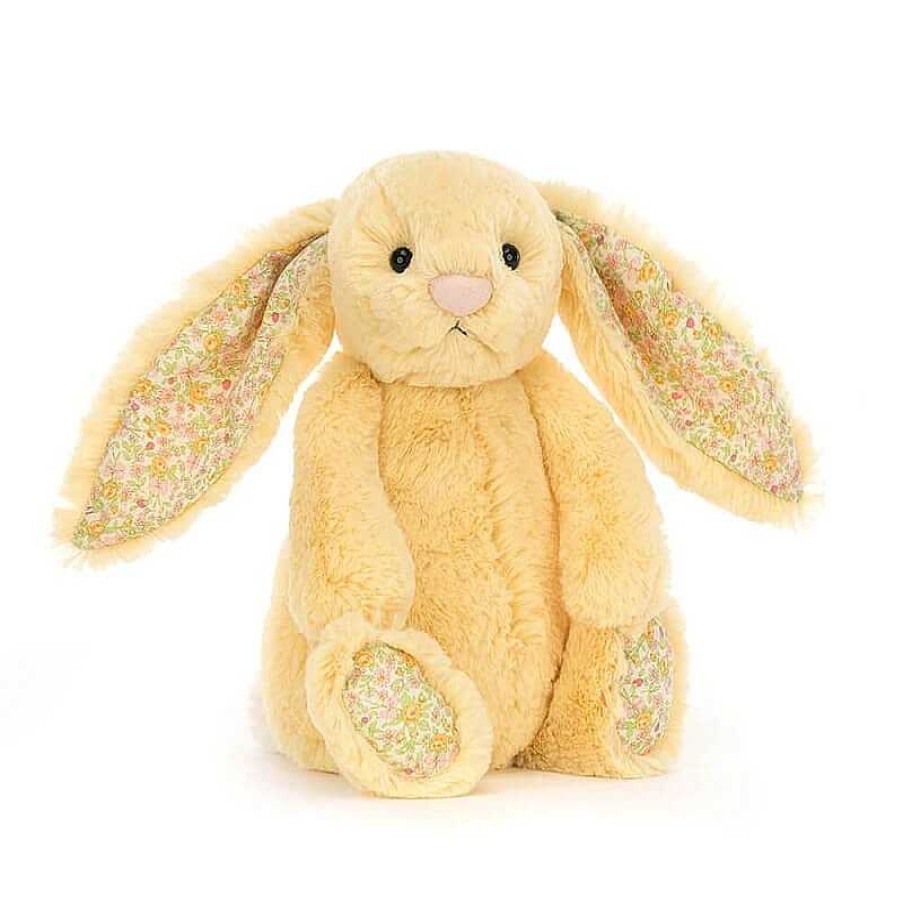 Kids Jellycat Doudous & Peluches | Jellycat - Lapin Blossom Jaune