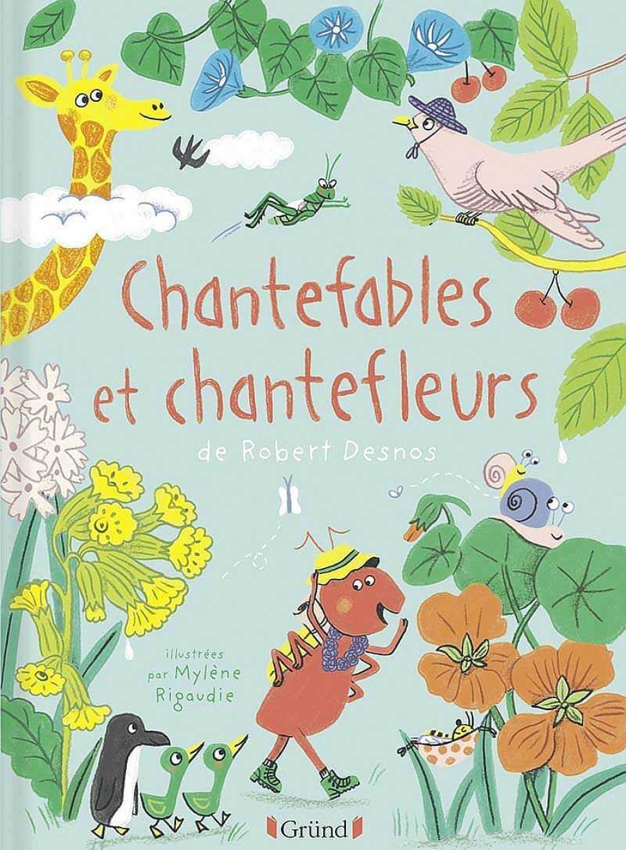 Lifestyle Grund Livres Pour Enfants | Livre Chantefables Et Chantefleurs - Recueil Po Sie Illustr