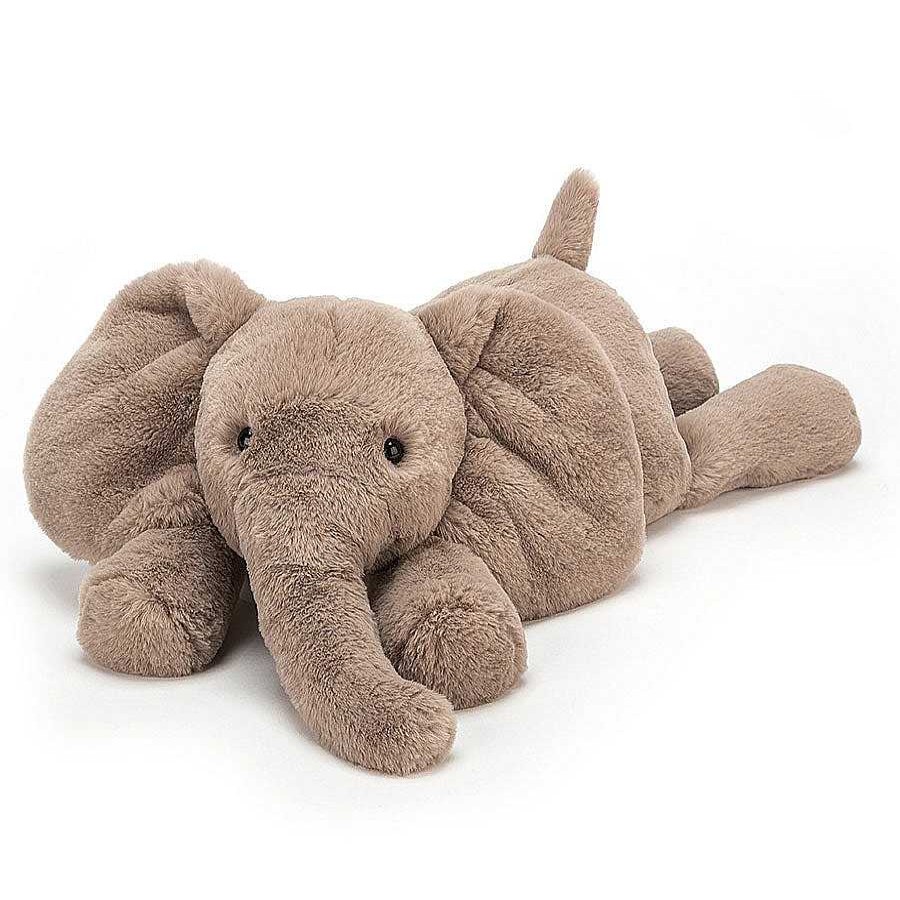 Kids Jellycat Doudous & Peluches | Doudou - Elephant Smudge