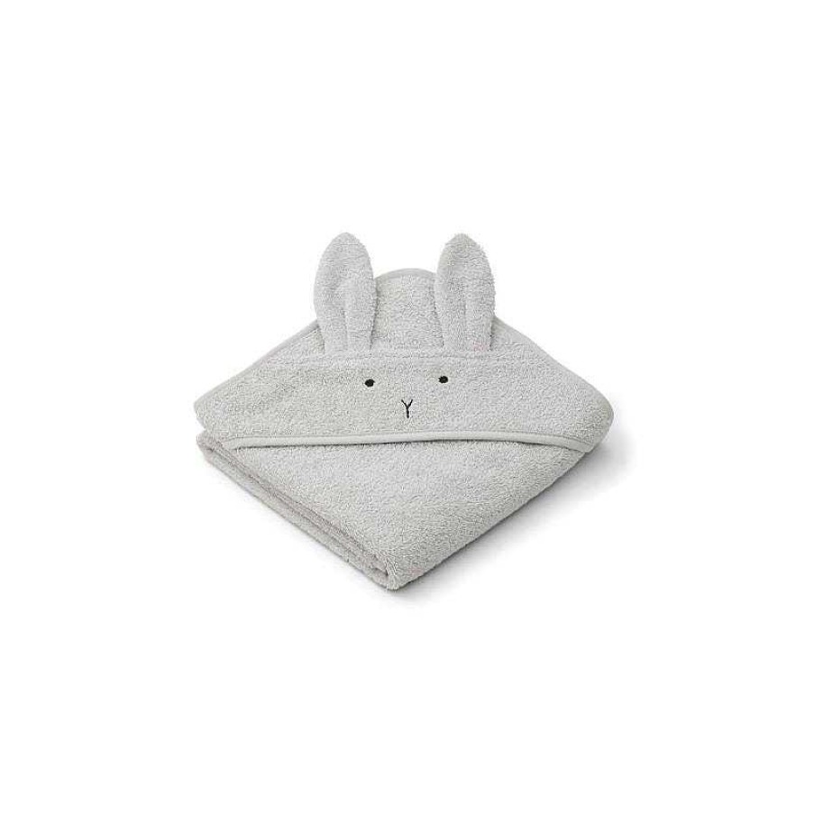 Kids Liewood Sorties De Bain | Cape De Bain Albert - Lapin Gris