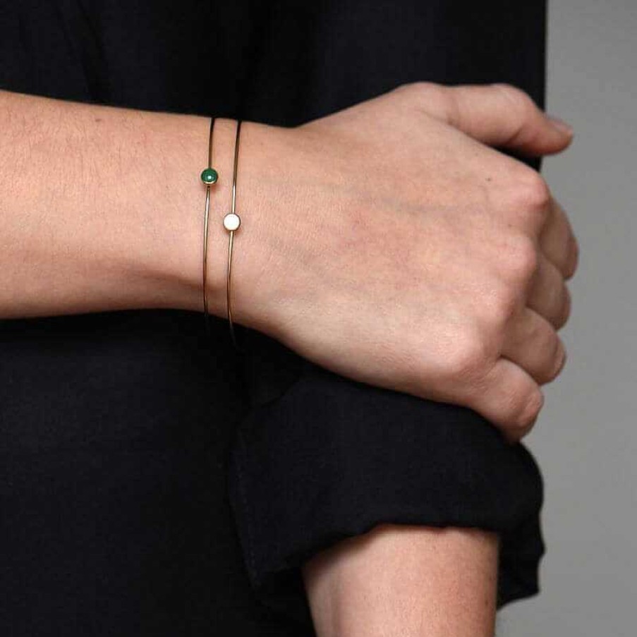 Femmes Titlee Bracelets | Jonc Barlow - Vert M L Ze