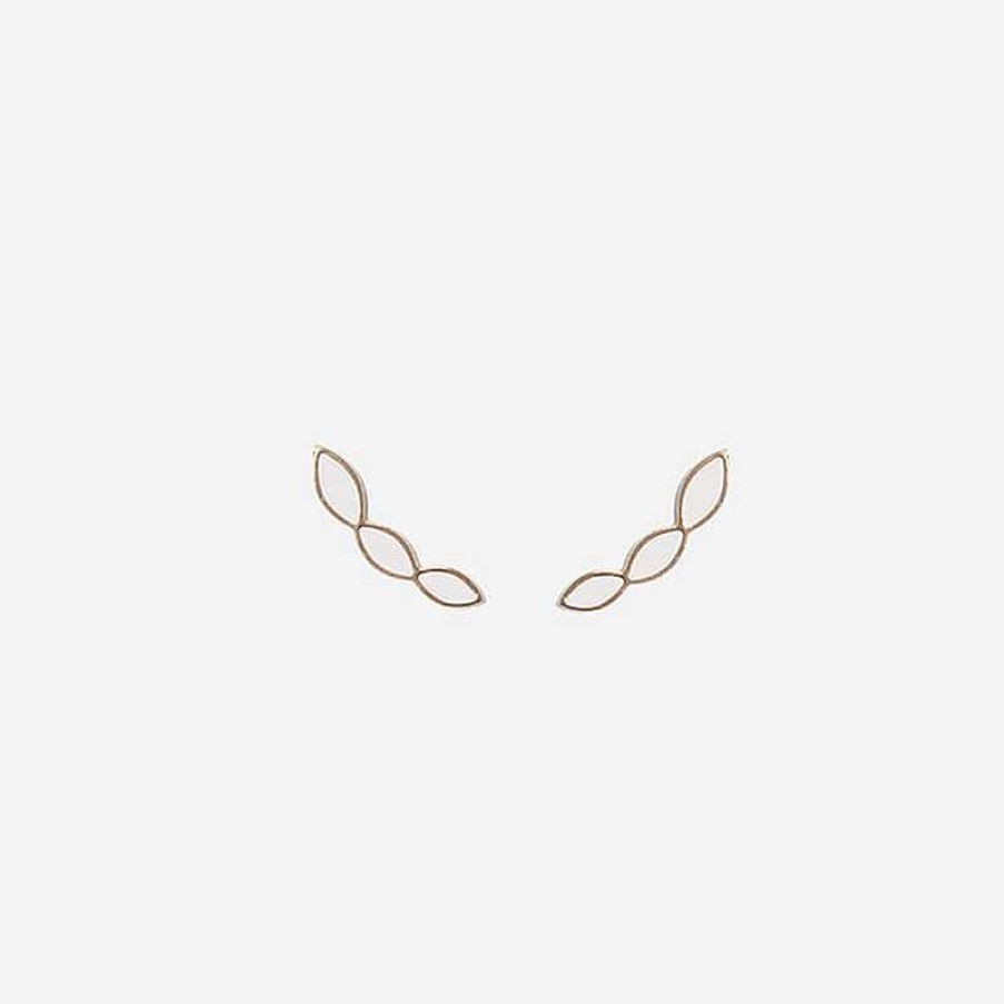 Femmes Chic Alors Boucles D'Oreilles | Boucles D'Oreilles Brook - Ivoire