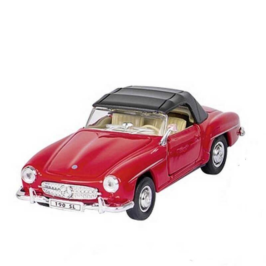 Kids Goki Bateaux, Voitures, Trains | Mercedez-Benz 190Sl Rouge - Goki