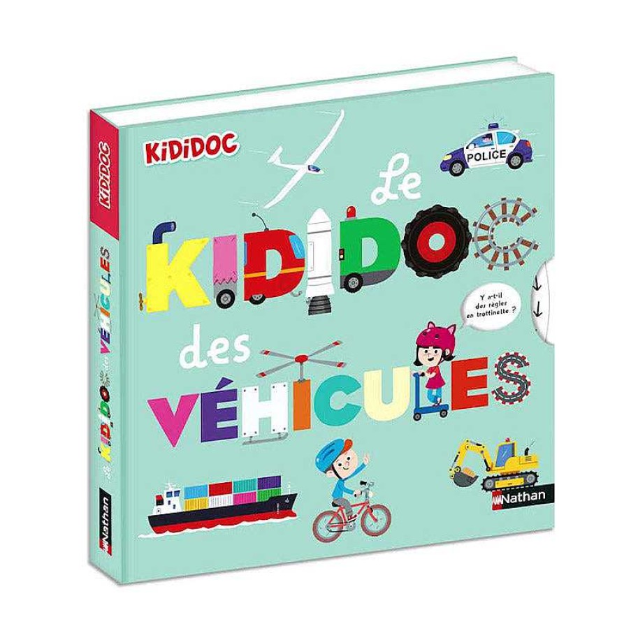 Lifestyle Nathan Livres Pour Enfants | Livre - Le Kididoc Des V Hicules