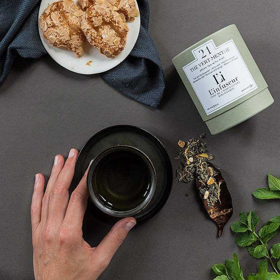 Epicerie Fine L'Infuseur | Th Vert Menthe Bio - L'Infuseur