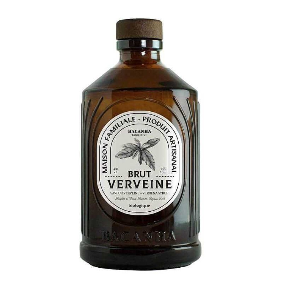 Epicerie Fine Bacanha | Sirop Brut Bio Verveine - Bacanha