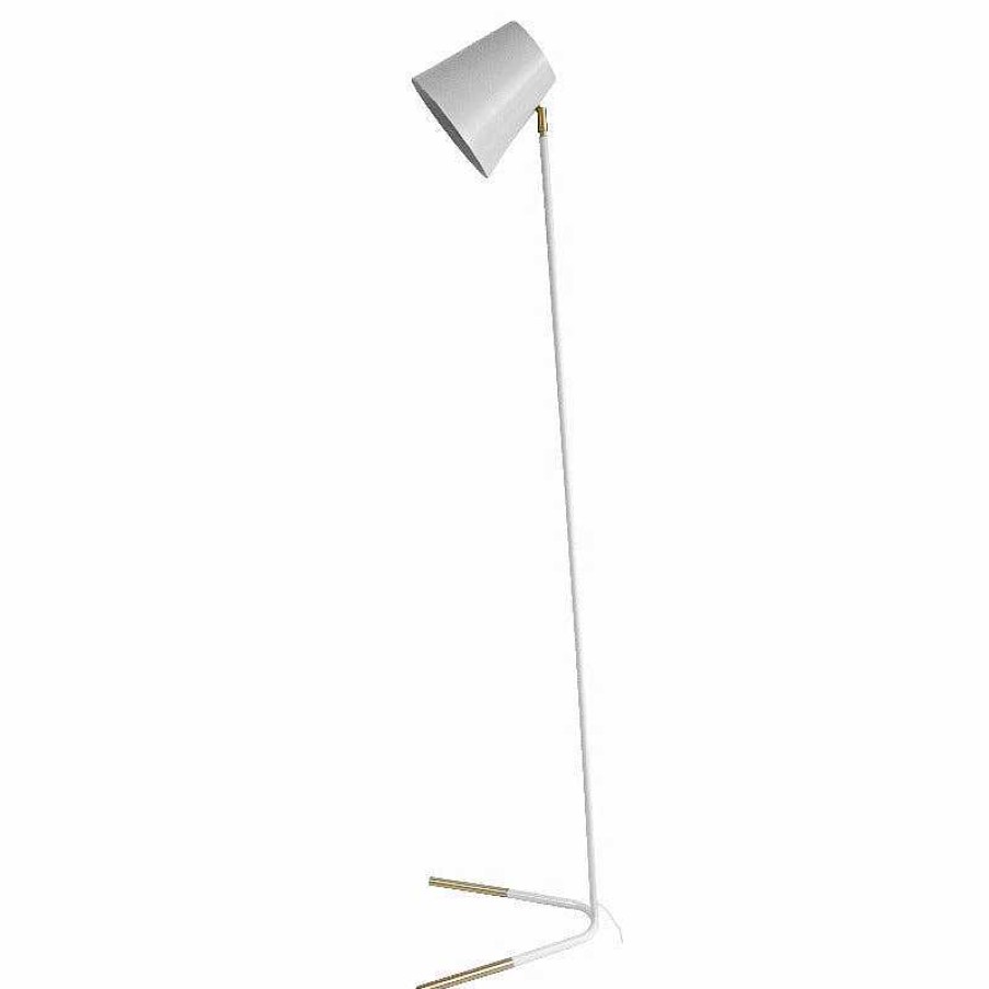 Maison & D Coration Present Time Liseuses & Lampadaires | Lampadaire Noble - Blanc