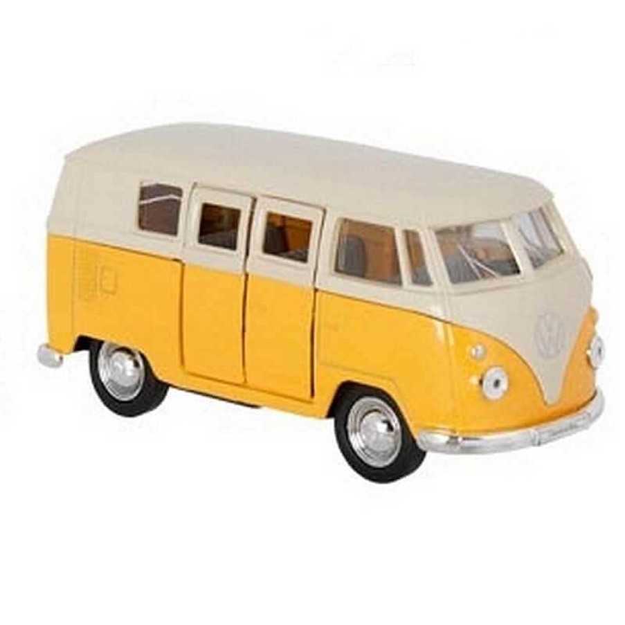 Kids Goki Bateaux, Voitures, Trains | Bus Volkswagen T1 R Trofriction - Jaune