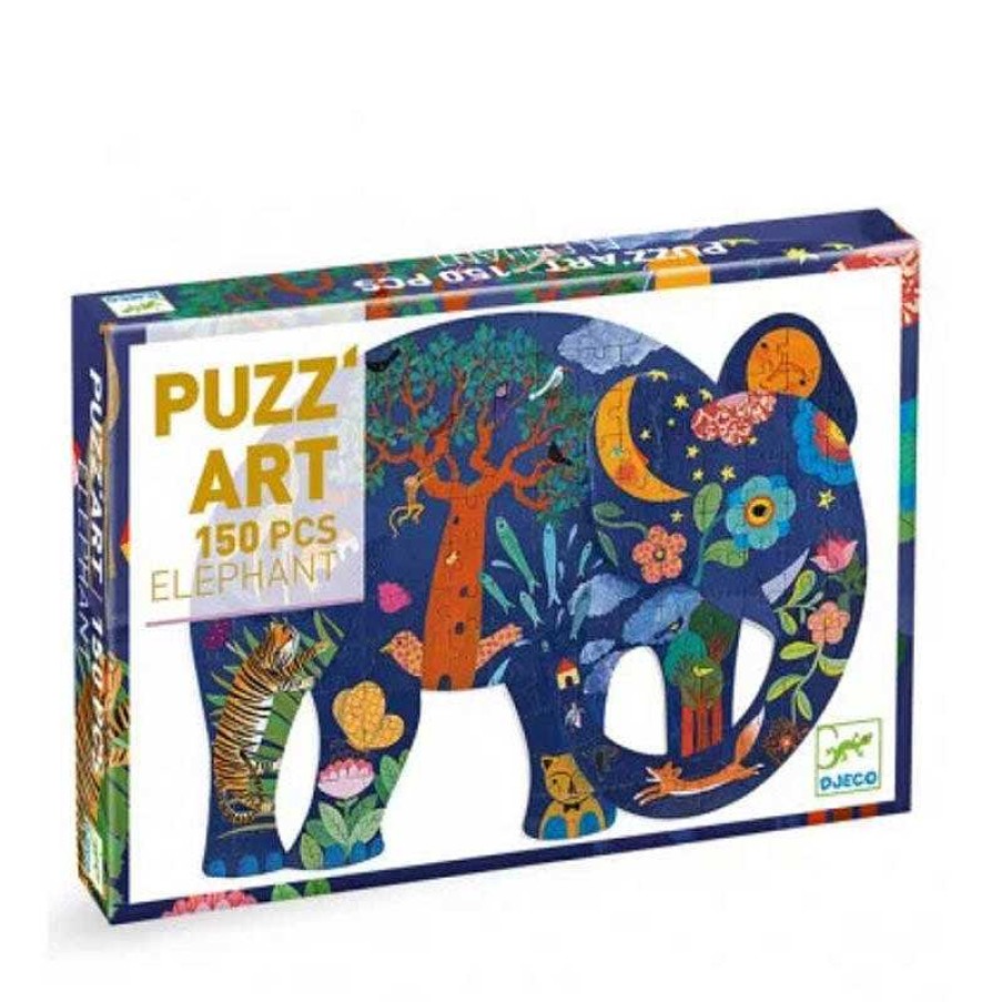 Kids Djeco Puzzles & Jeux De Soci T | Puzz'Art Elephant