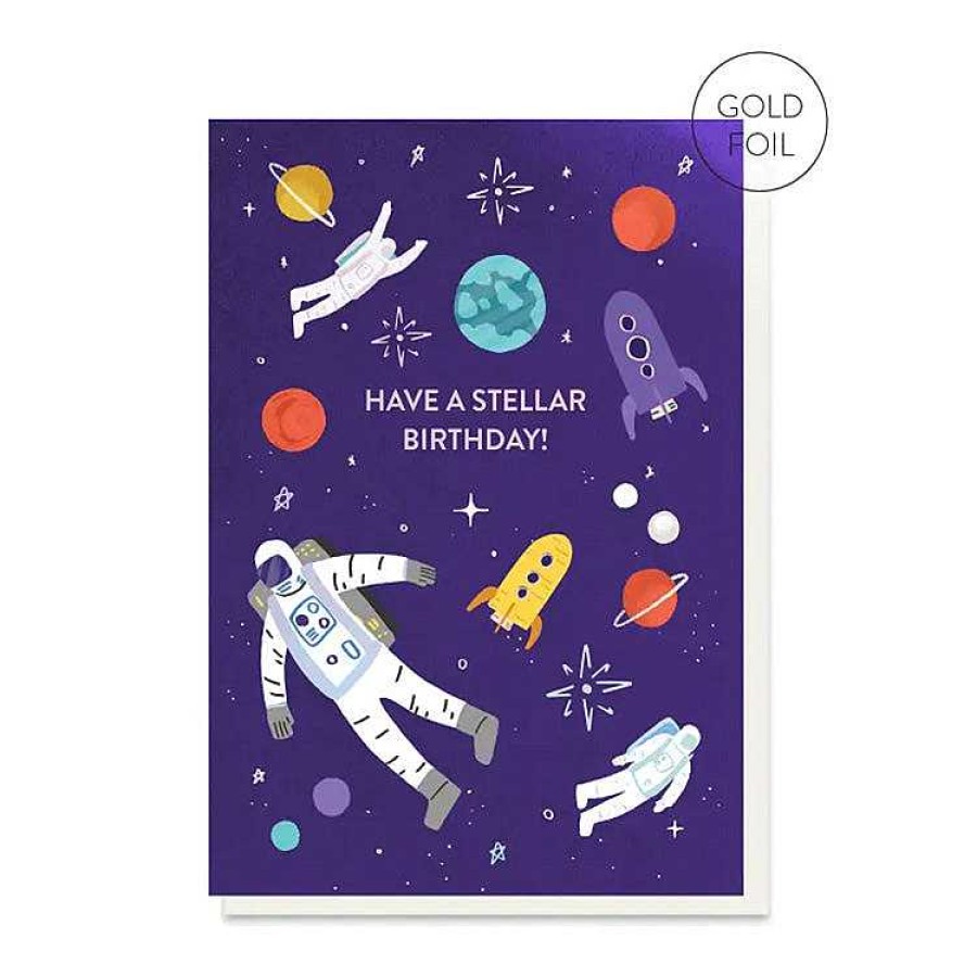 Lifestyle Stormy Knight Anniversaires | Carte Double "Have A Stellar Birthday" - Stormy Knight