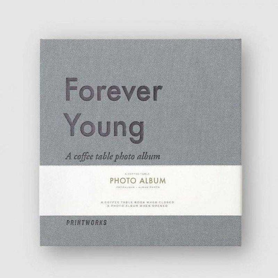 Lifestyle Printworks Albums Photo | Album Photo - Forever Young Gris