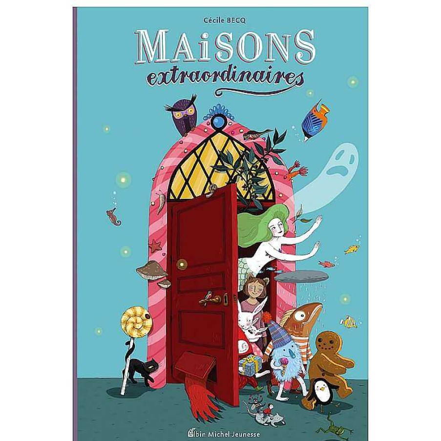 Lifestyle Albin Michel Livres Pour Enfants | Livre Enfants - Maisons Extraordinaires