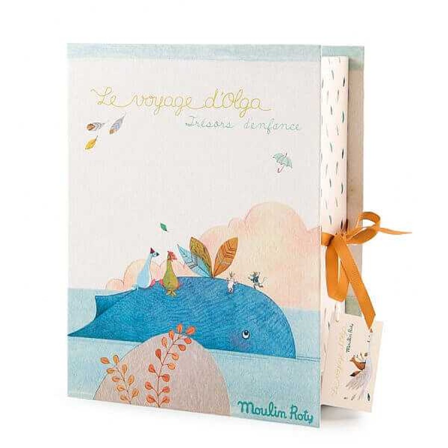 Kids Moulin Roty Objets D Coratifs | Coffret Naissance - Le Voyage D'Olga