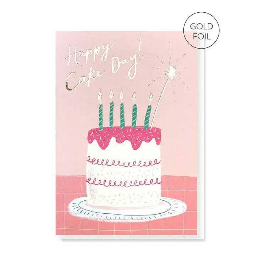 Lifestyle Stormy Knight Anniversaires | Carte Double "Happy Cake Day" - Stormy Knight