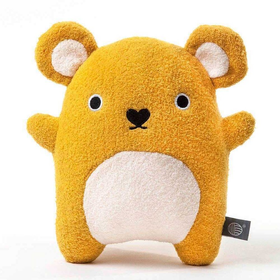 Kids Noodoll Doudous & Peluches | Doudou Ours Rice Cracker Jaune - Noodoll