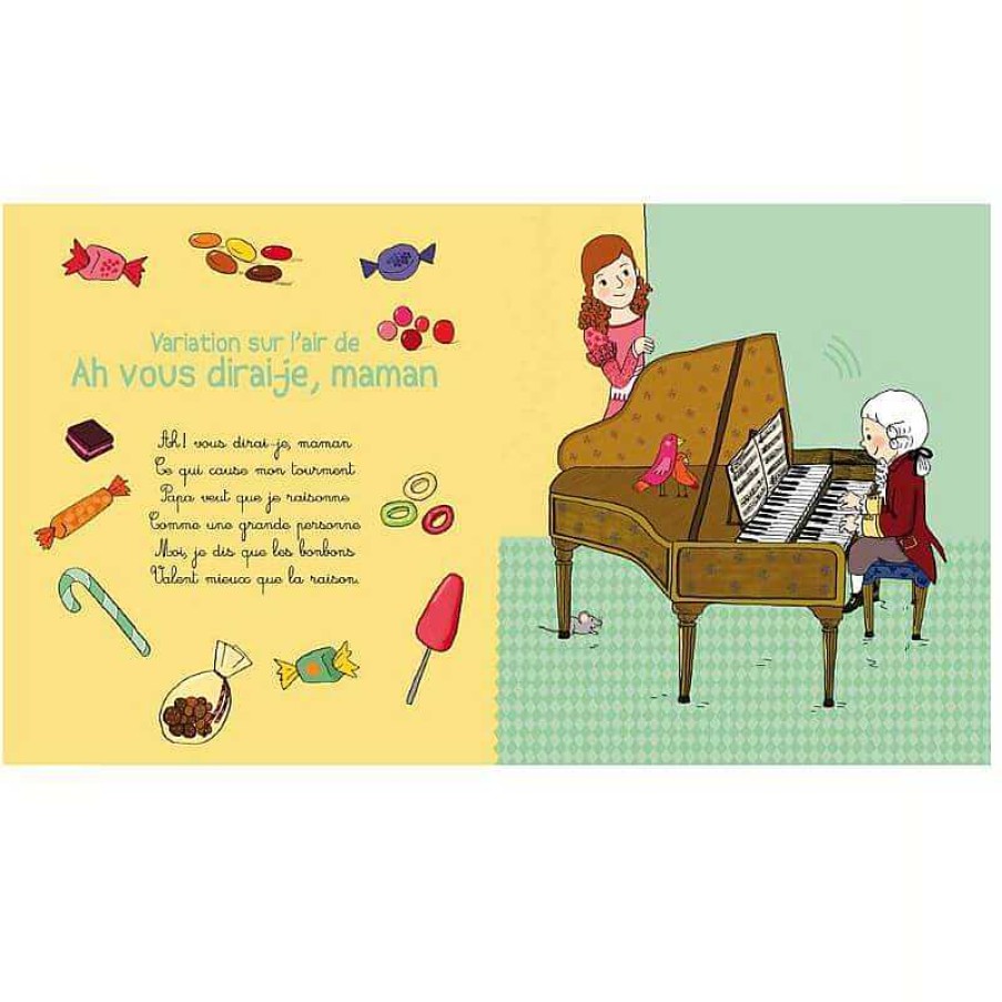 Lifestyle Grund Livres Pour Enfants | Livre Sonore - Mon Petit Mozart