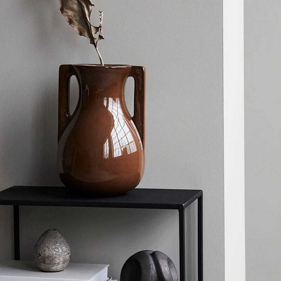 Maison & D Coration House Doctor Vases | Vase Mississipi Marron - House Doctor